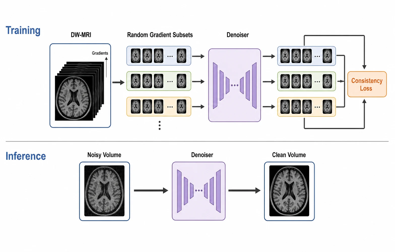 Medical Imaging Method — Training and inference stages with precise labels